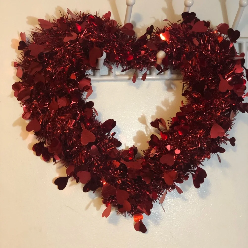 Valentine’s Day Heart Wreath ❤️❣️
